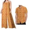 New Arrivals 2023 Luxury Design Match Clothes for Couple Polynesian Tapa Tribal Plus Size Fashion Custom Set of Couples 1 MOQ - Cozy & Co. Market