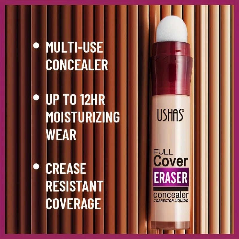 New Sponge Head Concealer for Dark Circles Freckles Acne Pigmentation and Blemishes Long Lasting Moisturizing Liquid Foundation - Cozy & Co. Market