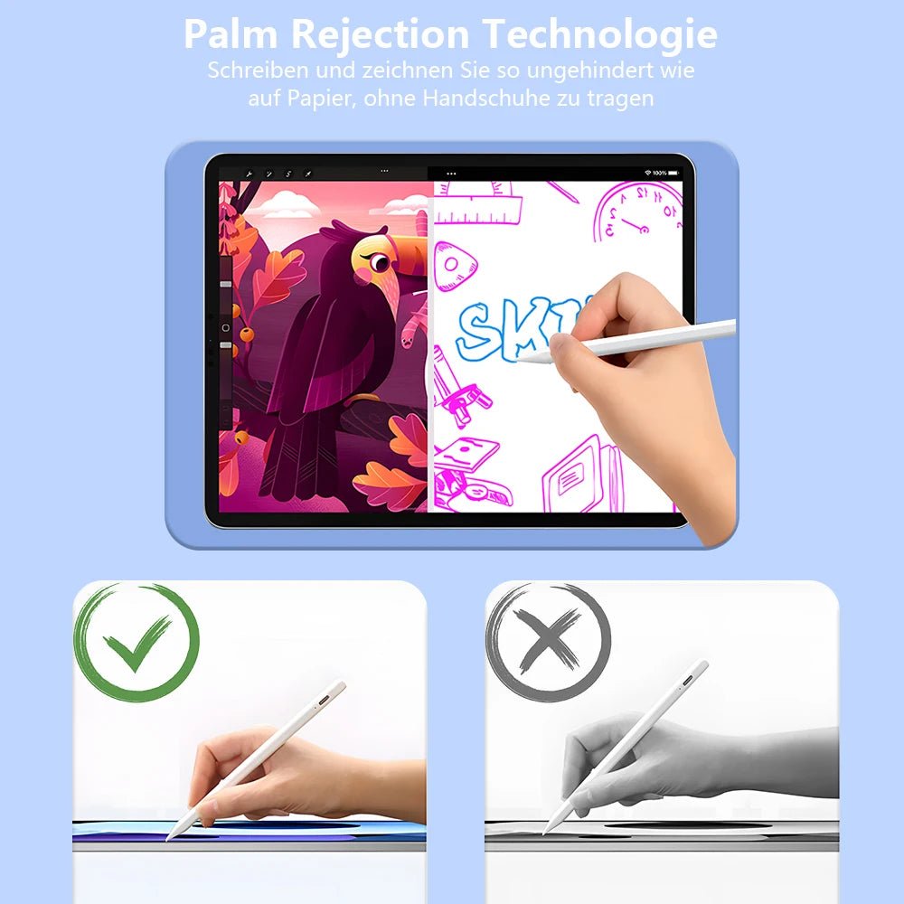 New Stylus Pen for iPad 2018-2026 Air/Mini/Pro iPad Pencil For Apple Pencil 2 with LED Power Indicators Palm Rejection Touch Pen - Cozy & Co. Market