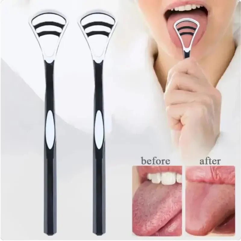 New Tongue Scraper, Tongue Coating Cleaner, Tongue Scraper To Eliminate Bad Breath, Thick And White Tongues Coating, Oral Care - Cozy & Co. Market