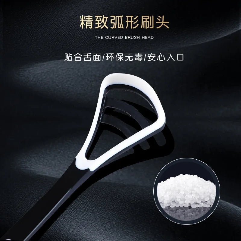 New Tongue Scraper, Tongue Coating Cleaner, Tongue Scraper To Eliminate Bad Breath, Thick And White Tongues Coating, Oral Care - Cozy & Co. Market