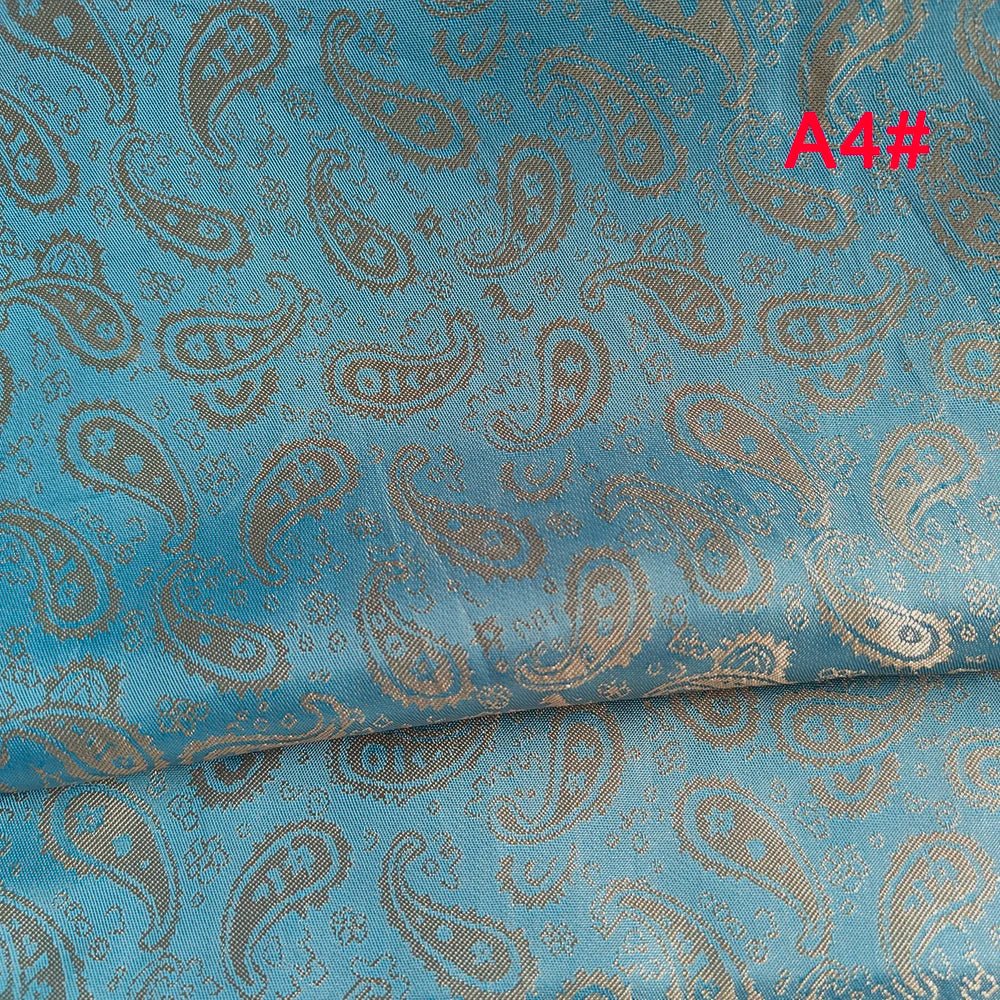 Newest Small Paisley Jacquard Brocade Fabric Polyester Viscose Breathable Anti-static Suit Lining Coat Jacket Hat Inner - Cozy & Co. Market