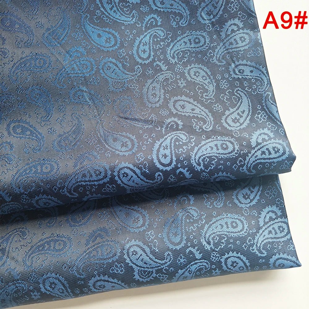Newest Small Paisley Jacquard Brocade Fabric Polyester Viscose Breathable Anti-static Suit Lining Coat Jacket Hat Inner - Cozy & Co. Market
