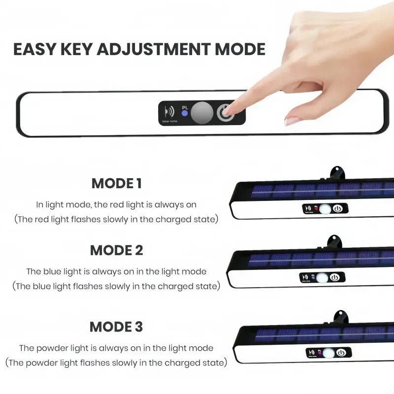 Newest Solar LED Light 300000LM Outdoor Solar Lamp Of Motion Sensor 4 Mode Waterproof IP65 Solar Garden Light Street Yard Lanter - Cozy & Co. Market