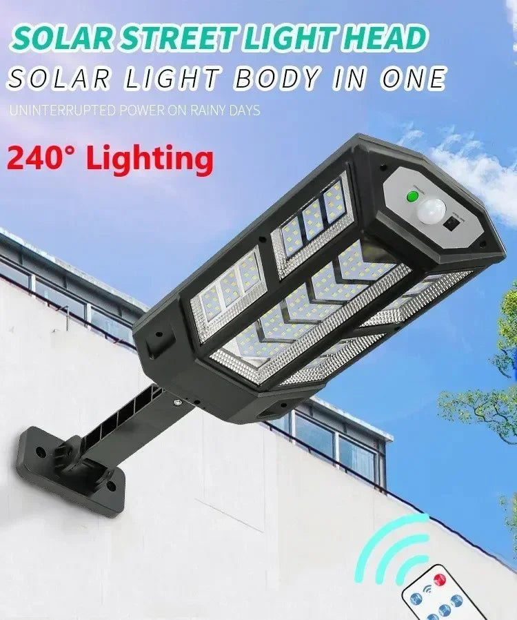 Newest Solar LED Light 300000LM Outdoor Solar Lamp Of Motion Sensor 4 Mode Waterproof IP65 Solar Garden Light Street Yard Lanter - Cozy & Co. Market