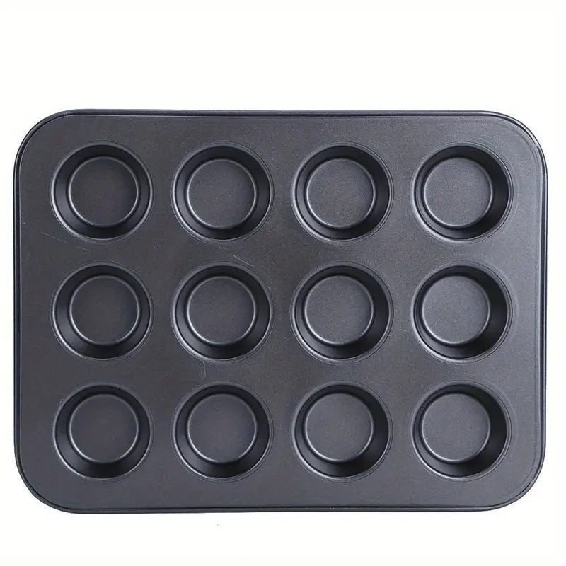 Non-Stick 12-Cup Muffin Pan and Baking Tray - Cozy & Co. Market