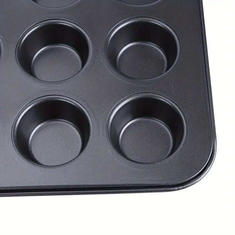 Non-Stick 12-Cup Muffin Pan and Baking Tray - Cozy & Co. Market