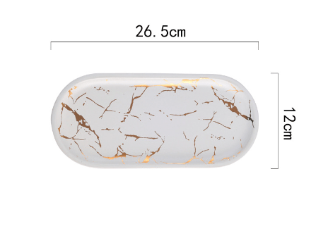Nordic Style Fish Plate - Creative Ceramic Dish - Cozy & Co. Market