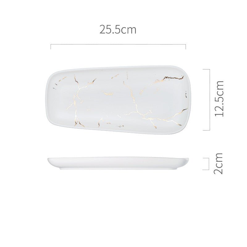 Nordic Style Fish Plate - Creative Ceramic Dish - Cozy & Co. Market