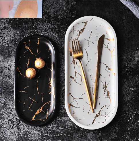 Nordic Style Fish Plate - Creative Ceramic Dish - Cozy & Co. Market