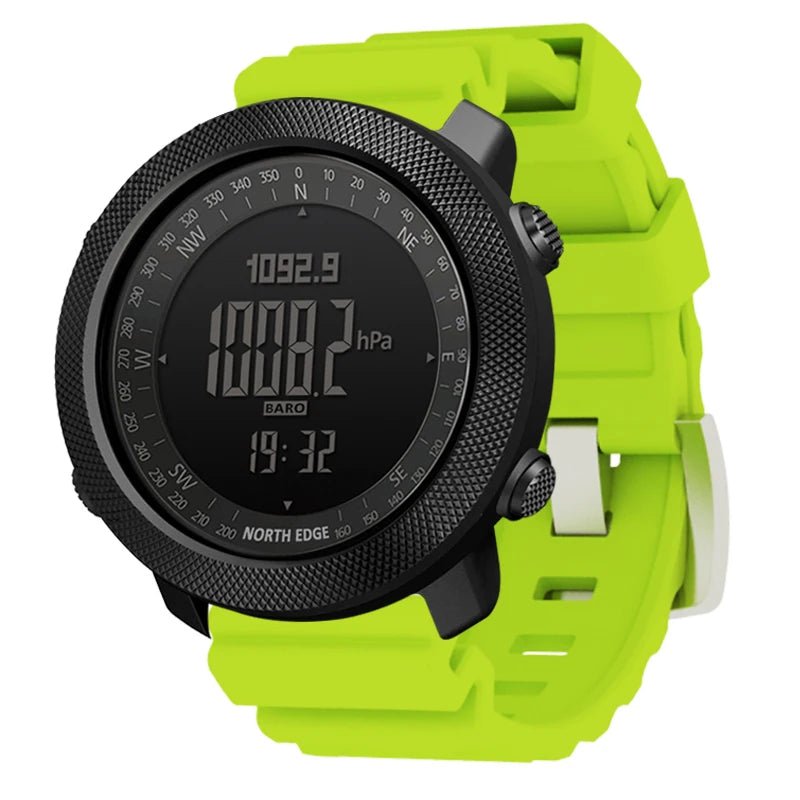 NORTH EDGE Men's sport Digital watch Hours Running Swimming Military Army watches Altimeter Barometer Compass waterproof 50m - Cozy & Co. Market