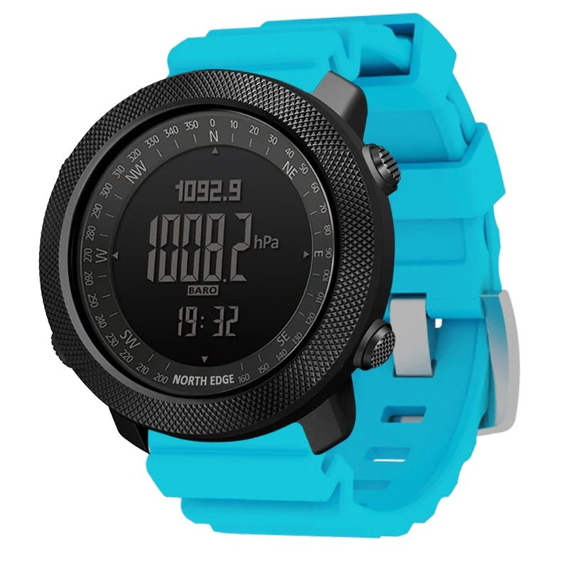 NORTH EDGE Men's sport Digital watch Hours Running Swimming Military Army watches Altimeter Barometer Compass waterproof 50m - Cozy & Co. Market