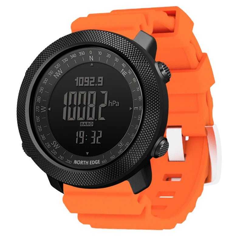 NORTH EDGE Men's sport Digital watch Hours Running Swimming Military Army watches Altimeter Barometer Compass waterproof 50m - Cozy & Co. Market