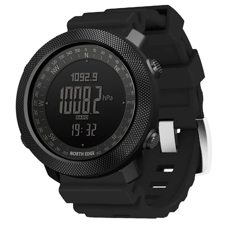 NORTH EDGE Men's sport Digital watch Hours Running Swimming Military Army watches Altimeter Barometer Compass waterproof 50m - Cozy & Co. Market