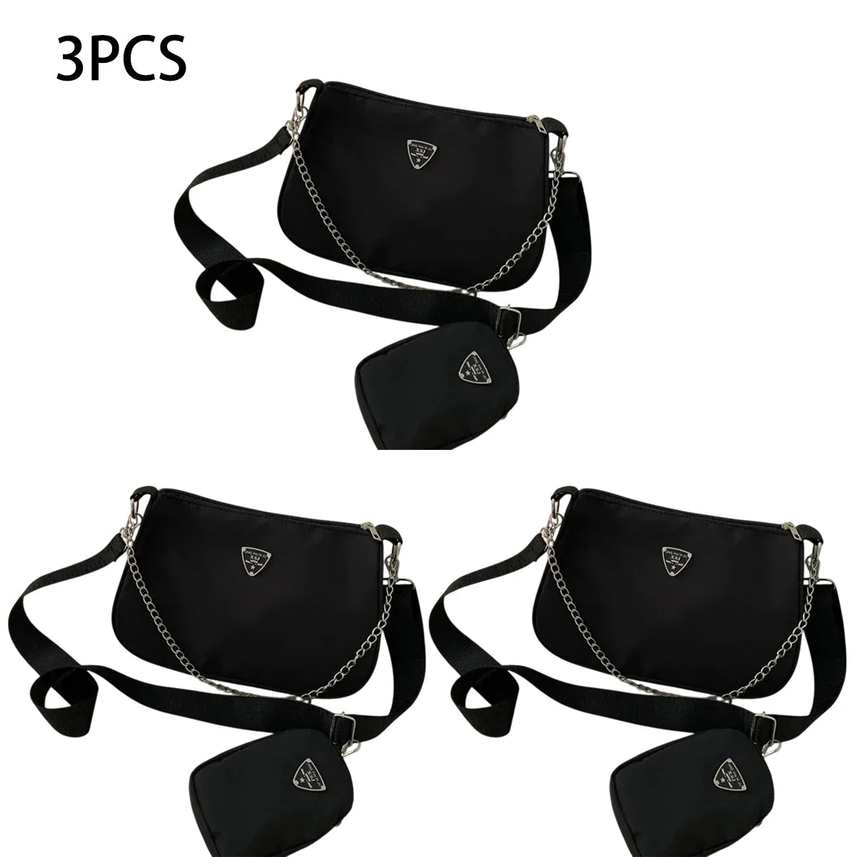 Nylon Crossbody Bag For Women Fashion Portable Casual Underarm Bag Students Cross Body Bag - Cozy & Co. Market