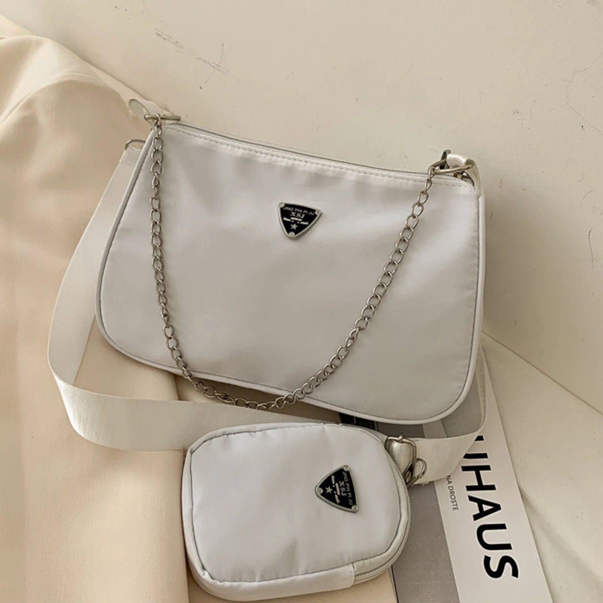 Nylon Crossbody Bag For Women Fashion Portable Casual Underarm Bag Students Cross Body Bag - Cozy & Co. Market