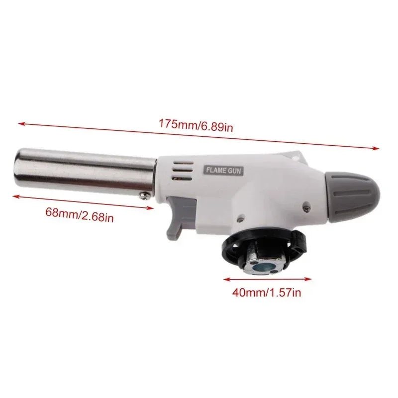 Outdoor Butane Burner Flame Gas Torch for Camping Barbecue Baking Metal Welding Heater Lighter Flame Gun for Cooking - Cozy & Co. Market