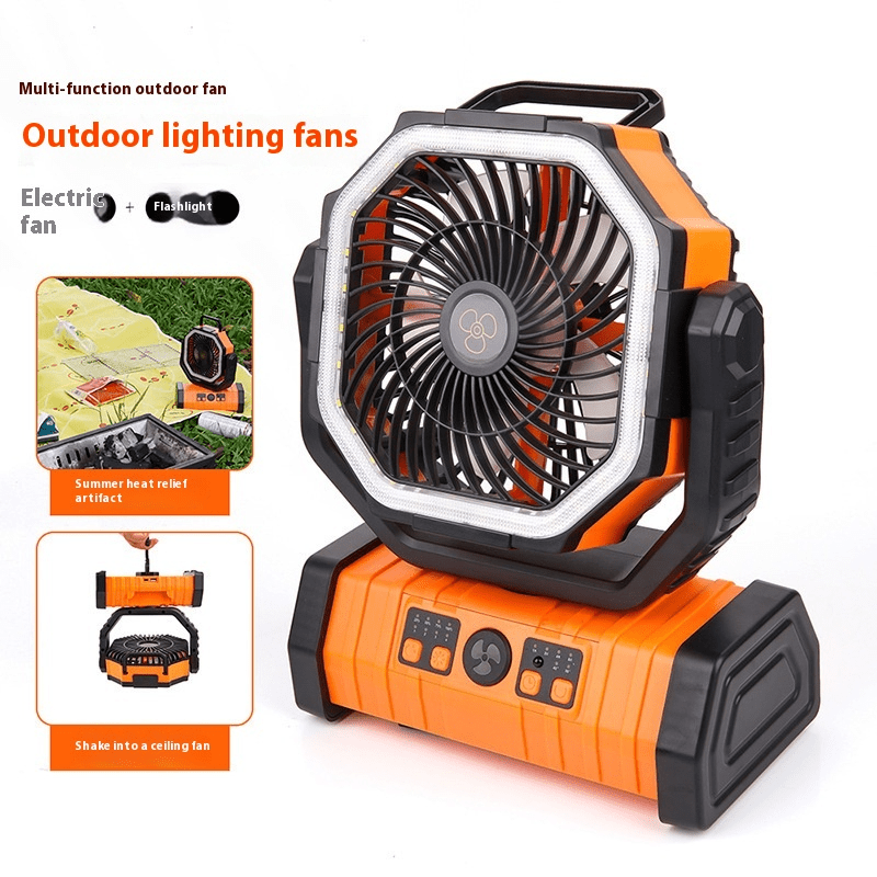 Outdoor Household Power Bank LED Light Camping Fan - Cozy & Co. Market