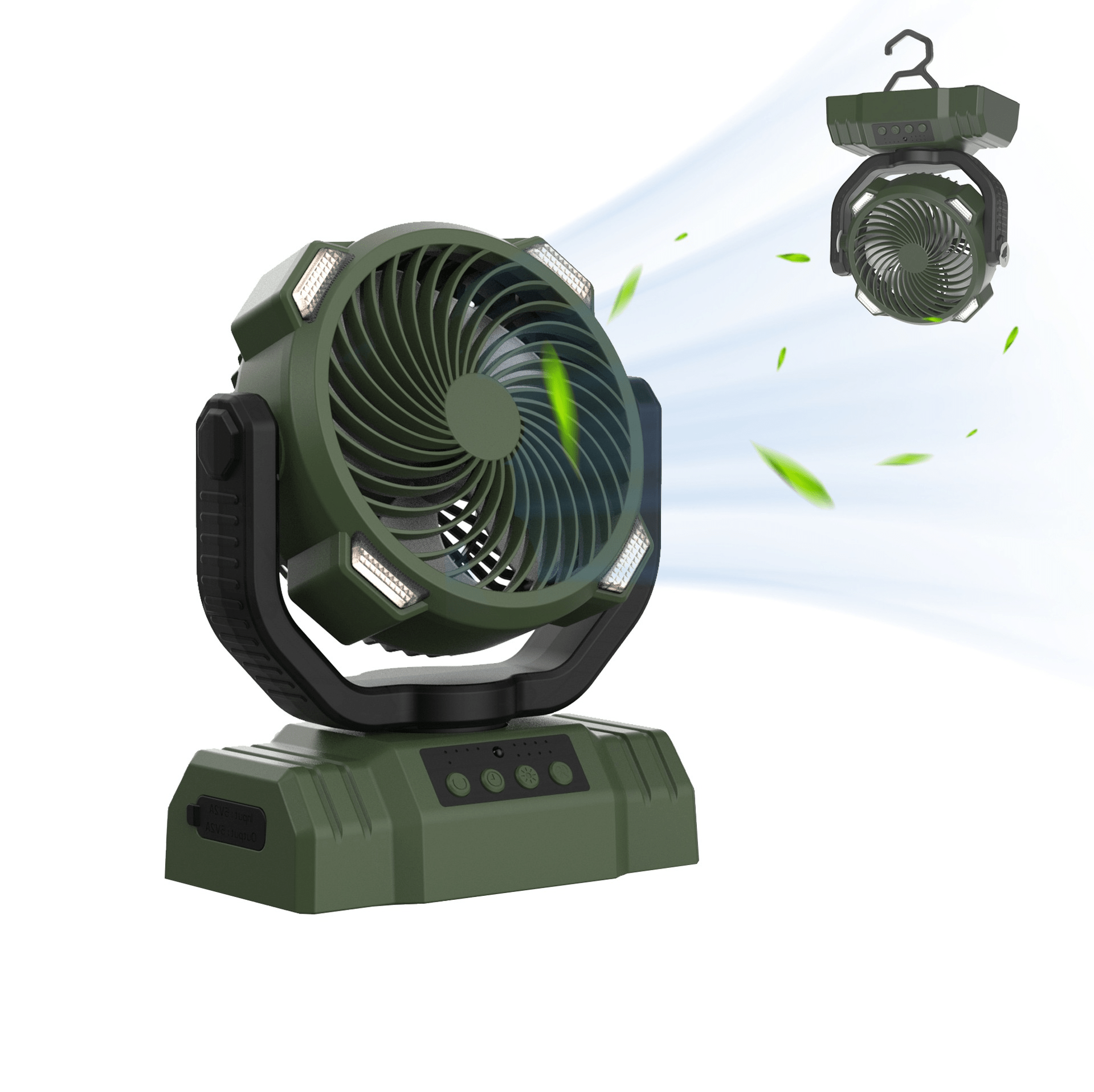 Outdoor Household Power Bank LED Light Camping Fan - Cozy & Co. Market