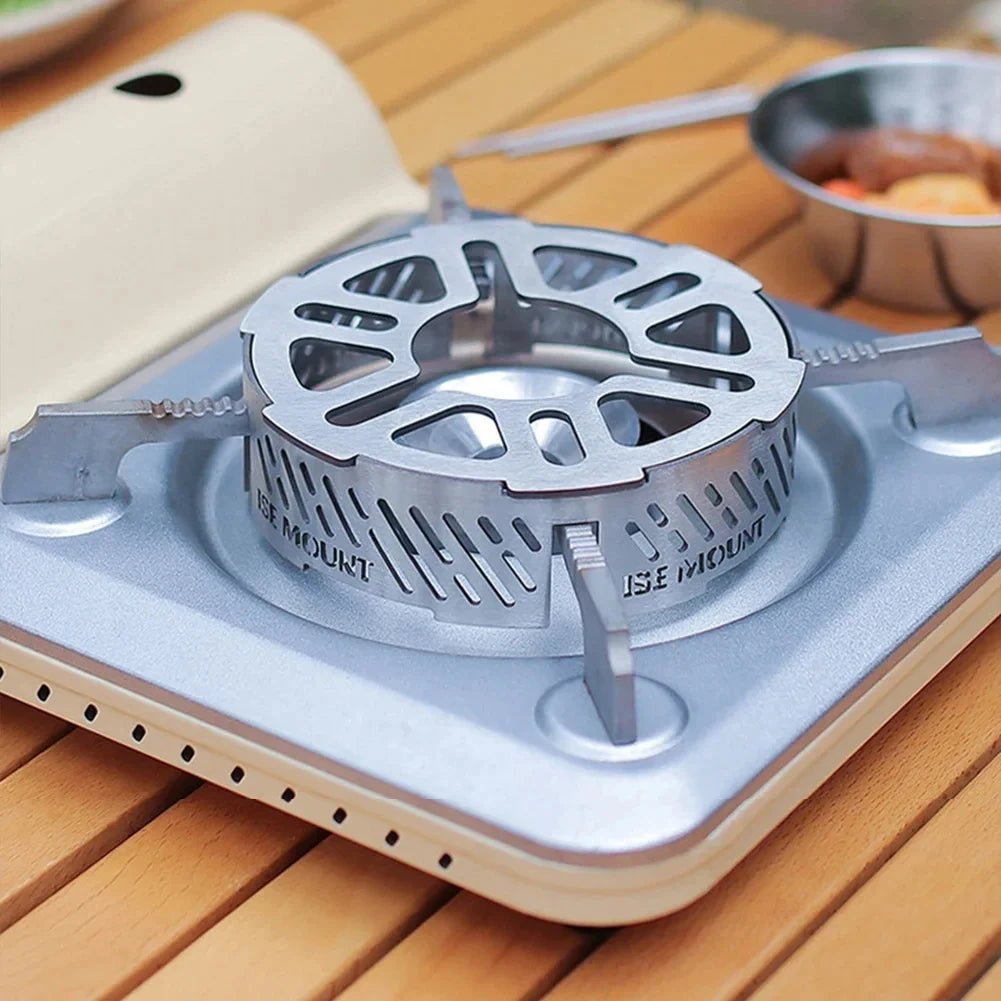 Outdoor Stove Windshield Portable Camping Stove Windproof Ring High-temperature Resistant Camping Picnic Cooking Supplies - Cozy & Co. Market