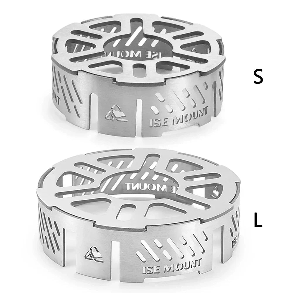 Outdoor Stove Windshield Portable Camping Stove Windproof Ring High-temperature Resistant Camping Picnic Cooking Supplies - Cozy & Co. Market