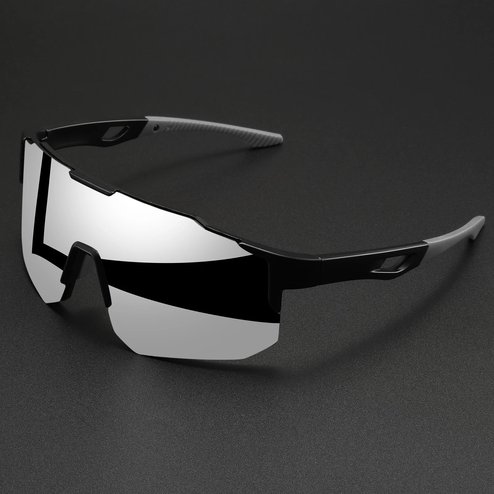 Oversized Colorful Sports Sunglasses - Wraparound Design, UV400 Unisex Comfort Fit for Cycling, Hiking & Outdoor - Cozy & Co. Market