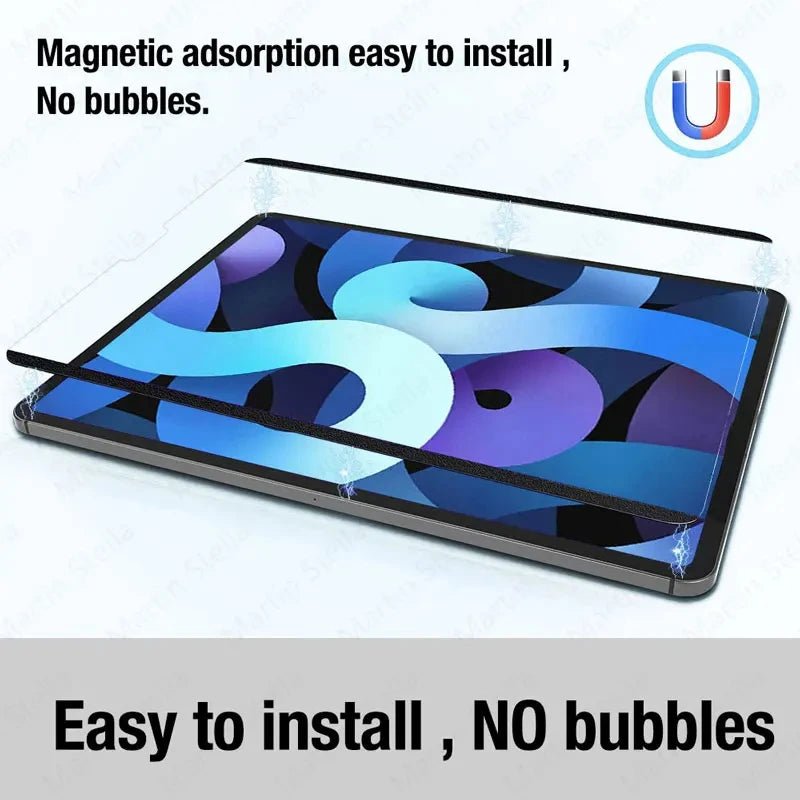 Paper Magnetic Like Screen Protector For Ipad 9 8 7 6 5 9th Generation 10 Ipad Pro 11 12.9 10.5 9.7 Air 5 4 13 2024 Mini 6 Film - Cozy & Co. Market