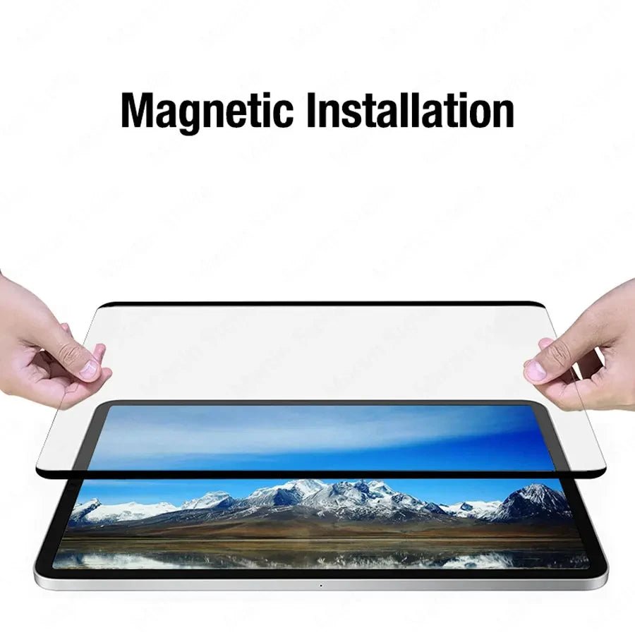 Paper Magnetic Like Screen Protector For Ipad 9 8 7 6 5 9th Generation 10 Ipad Pro 11 12.9 10.5 9.7 Air 5 4 13 2024 Mini 6 Film - Cozy & Co. Market