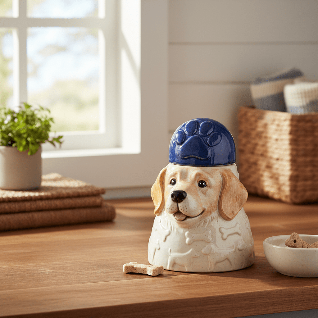 Paw Print Treat Jar - Cozy & Co. Market