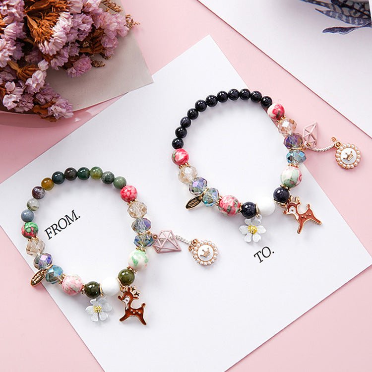 Pearl Bracelet, Natural Stone Bead Bracelet - Cozy & Co. Market