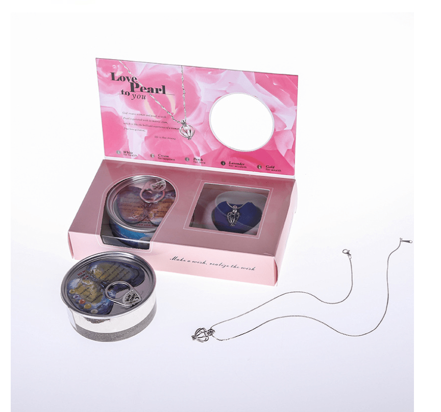 Pearl Jewelry Gift Box with Freshwater Necklace - Cozy & Co. Market