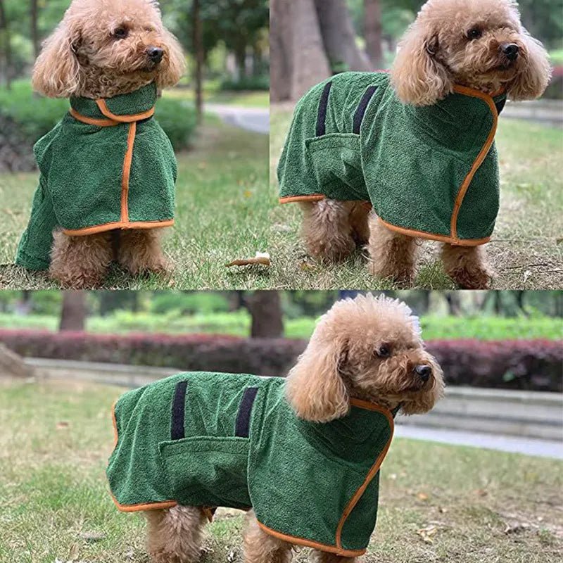 Pet Bathrobe Fast Drying Towel - Cozy & Co. Market