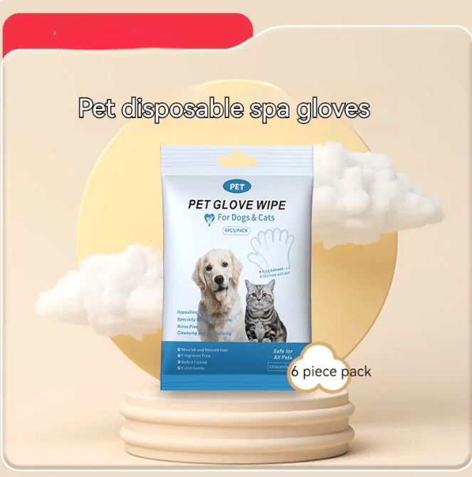 Pet Cleaning Gloves & Wipes - Cozy & Co. Market