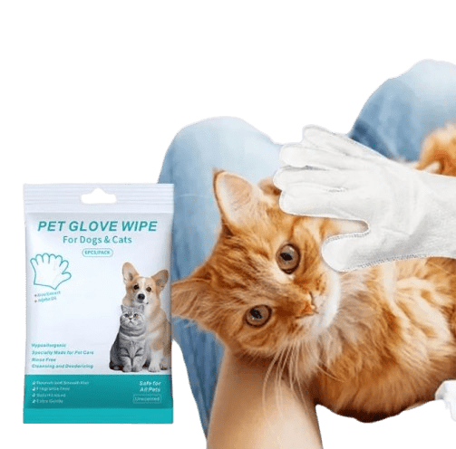 Pet Cleaning Gloves & Wipes - Cozy & Co. Market