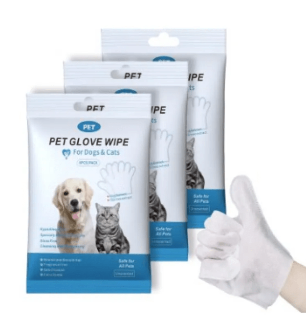 Pet Cleaning Gloves & Wipes - Cozy & Co. Market