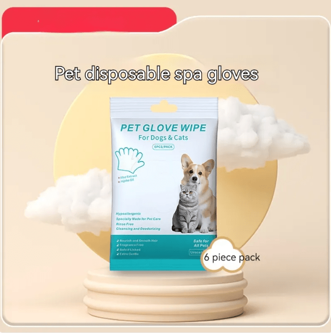 Pet Cleaning Gloves & Wipes - Cozy & Co. Market