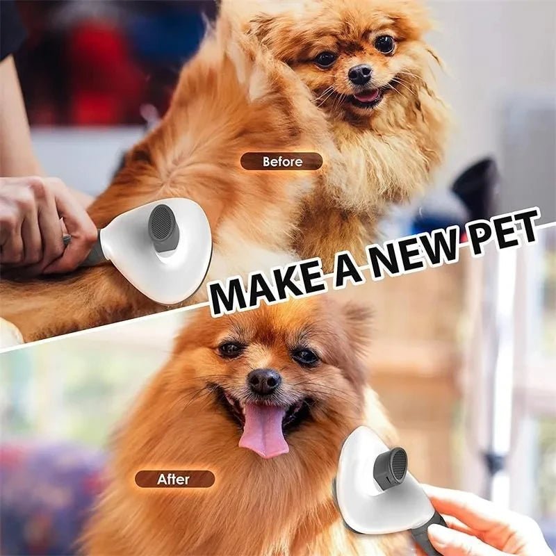 Pet Dog Brush Cat Comb Self Cleaning Pet Hair Remover Brush For Dogs Cats Grooming Tools Pets Dematting Comb Dogs Accessories - Cozy & Co. Market