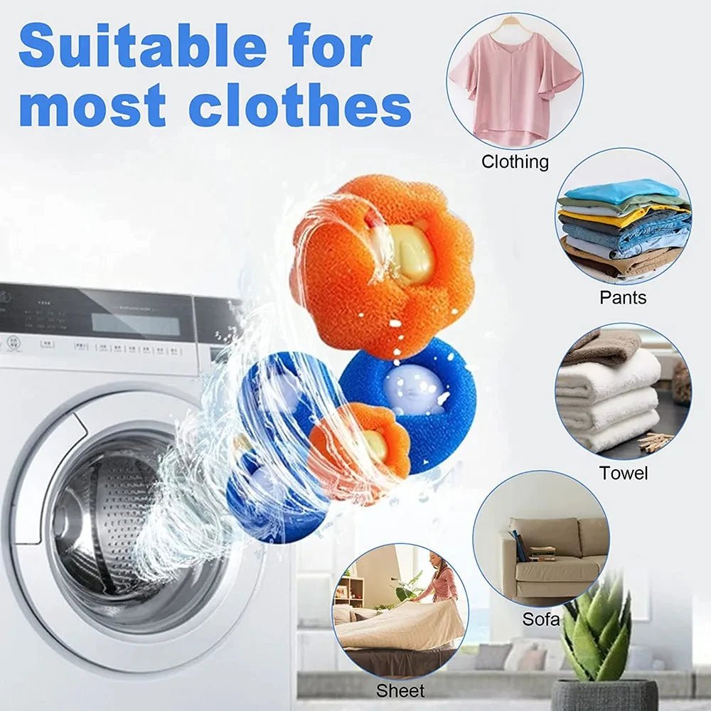 Pet Hair Remover for Washing Machine Reusable Cats Dogs Fur Sticker Hair Brush Lint Dust Collector Dryer Cleaning Laundry Tools - Cozy & Co. Market