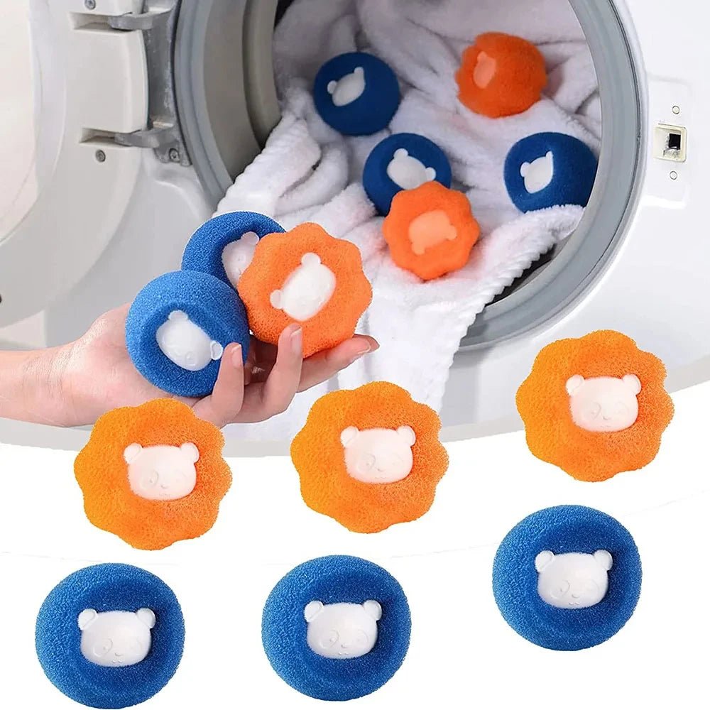 Pet Hair Remover for Washing Machine Reusable Cats Dogs Fur Sticker Hair Brush Lint Dust Collector Dryer Cleaning Laundry Tools - Cozy & Co. Market