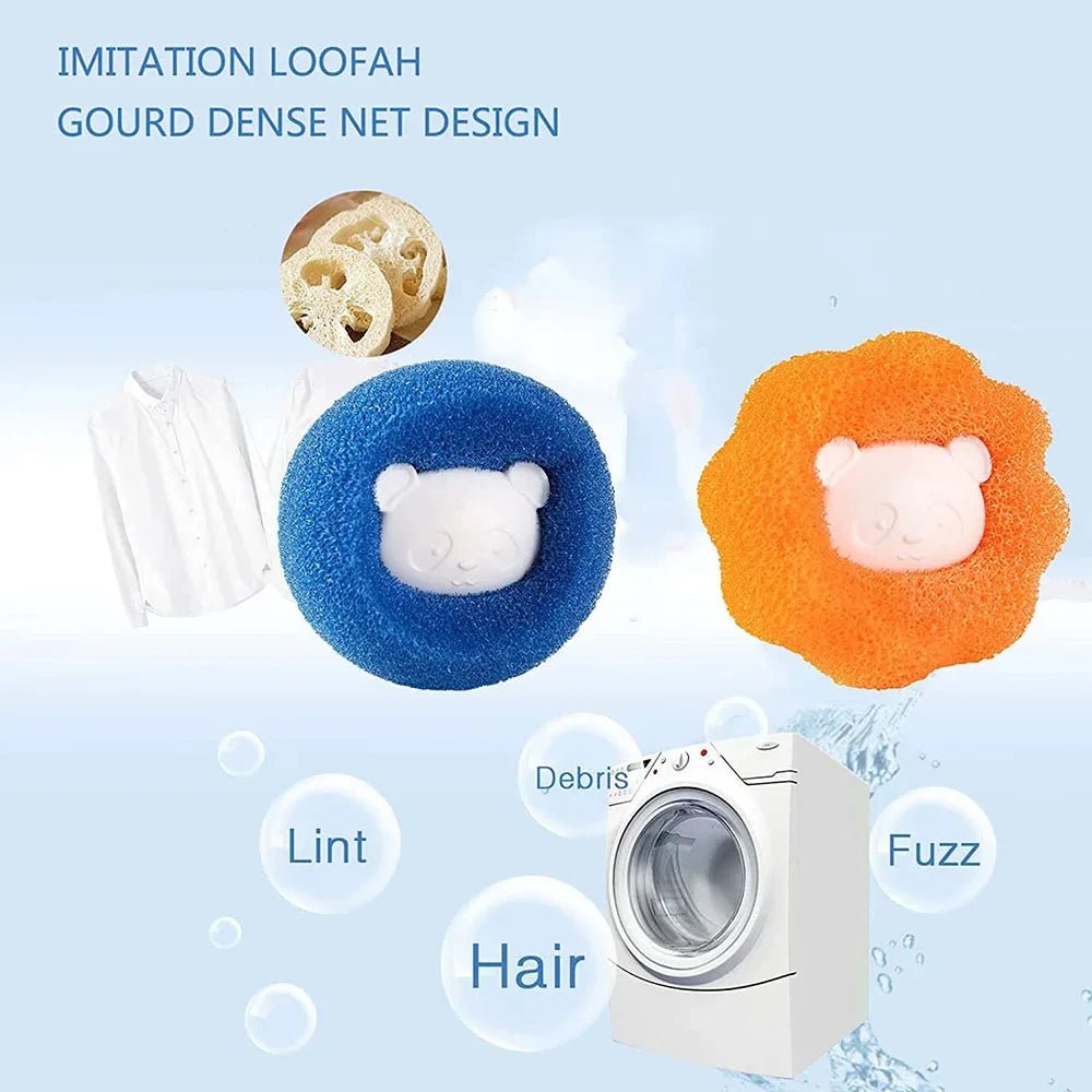 Pet Hair Remover for Washing Machine Reusable Cats Dogs Fur Sticker Hair Brush Lint Dust Collector Dryer Cleaning Laundry Tools - Cozy & Co. Market