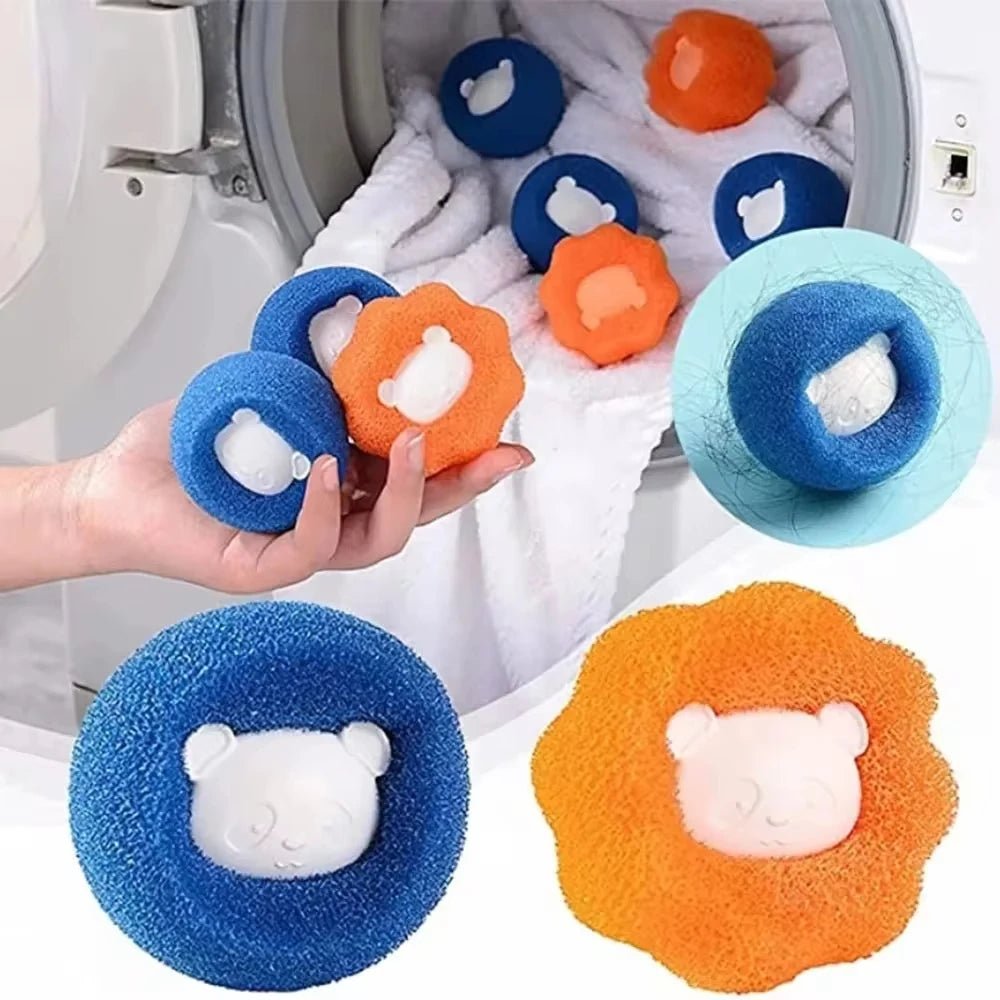 Pet Hair Remover for Washing Machine Reusable Cats Dogs Fur Sticker Hair Brush Lint Dust Collector Dryer Cleaning Laundry Tools - Cozy & Co. Market