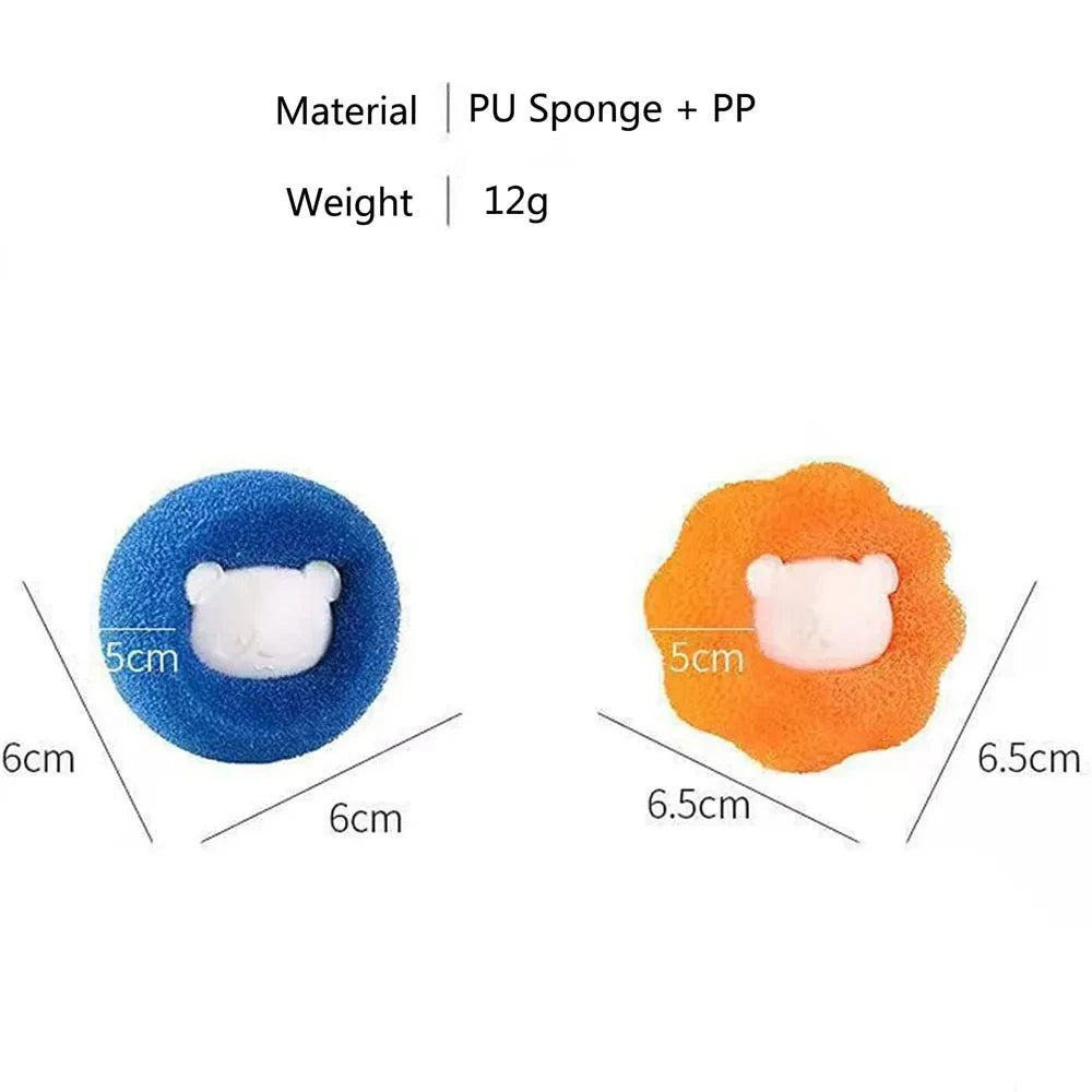 Pet Hair Remover for Washing Machine Reusable Cats Dogs Fur Sticker Hair Brush Lint Dust Collector Dryer Cleaning Laundry Tools - Cozy & Co. Market