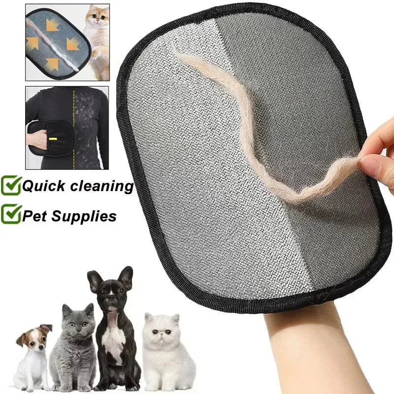 Pet Hair Remover Portable Washable Clothes Hair Dehairing Gloves Pet Cleaning Products Pet Accessories - Cozy & Co. Market