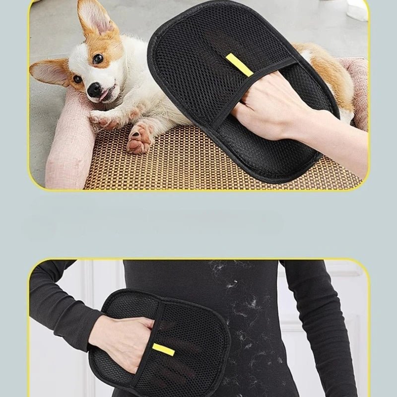 Pet Hair Remover Portable Washable Clothes Hair Dehairing Gloves Pet Cleaning Products Pet Accessories - Cozy & Co. Market