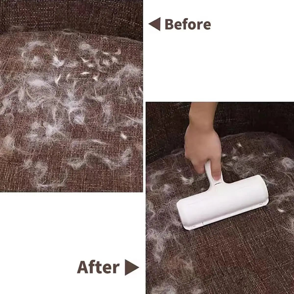 Pet Hair Remover Roller - Dog & Cat Fur Remover with Self-Cleaning Base - Efficient Animal Hair Removal Tool - Perfect for Furni - Cozy & Co. Market