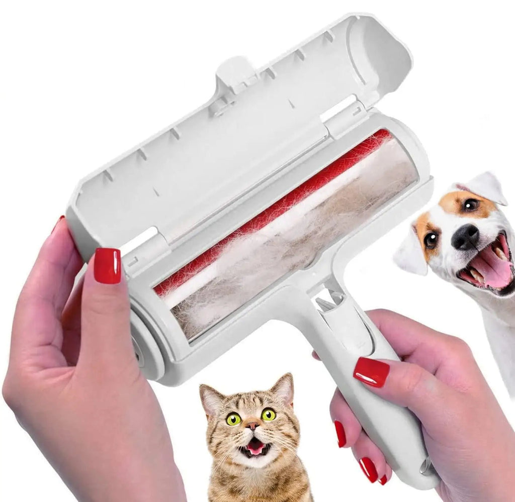 Pet Hair Remover Roller - Dog & Cat Fur Remover with Self-Cleaning Base - Efficient Animal Hair Removal Tool - Perfect for Furni - Cozy & Co. Market