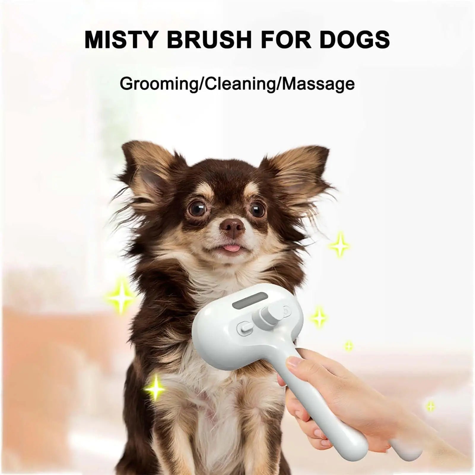 Pet Hair Remover Spray Grooming Comb Cats Dogs Floating Hair Removal Steam Cleaning Brush Dematting Water Mist Humidifier Comb - Cozy & Co. Market