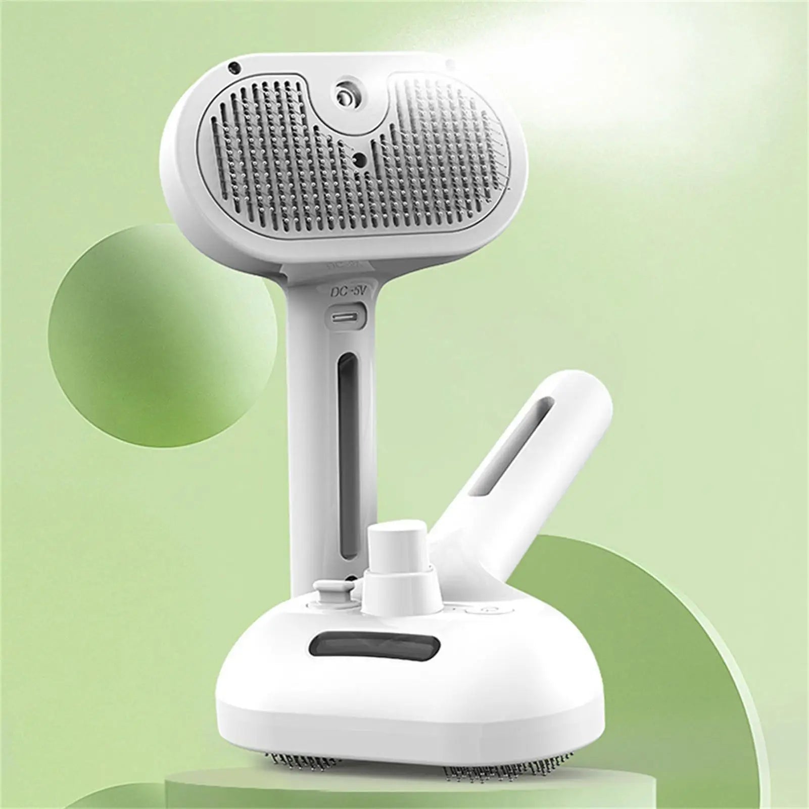 Pet Hair Remover Spray Grooming Comb Cats Dogs Floating Hair Removal Steam Cleaning Brush Dematting Water Mist Humidifier Comb - Cozy & Co. Market