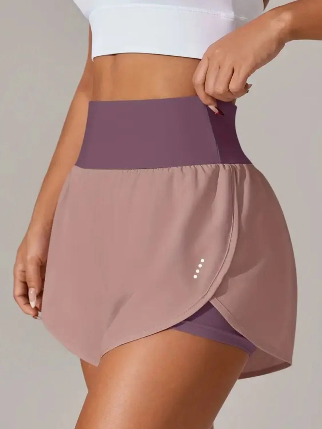 Pocketed High Waist Active Shorts - Cozy & Co. Market
