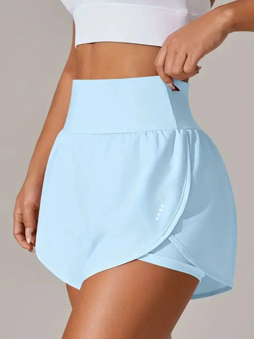 Pocketed High Waist Active Shorts - Cozy & Co. Market